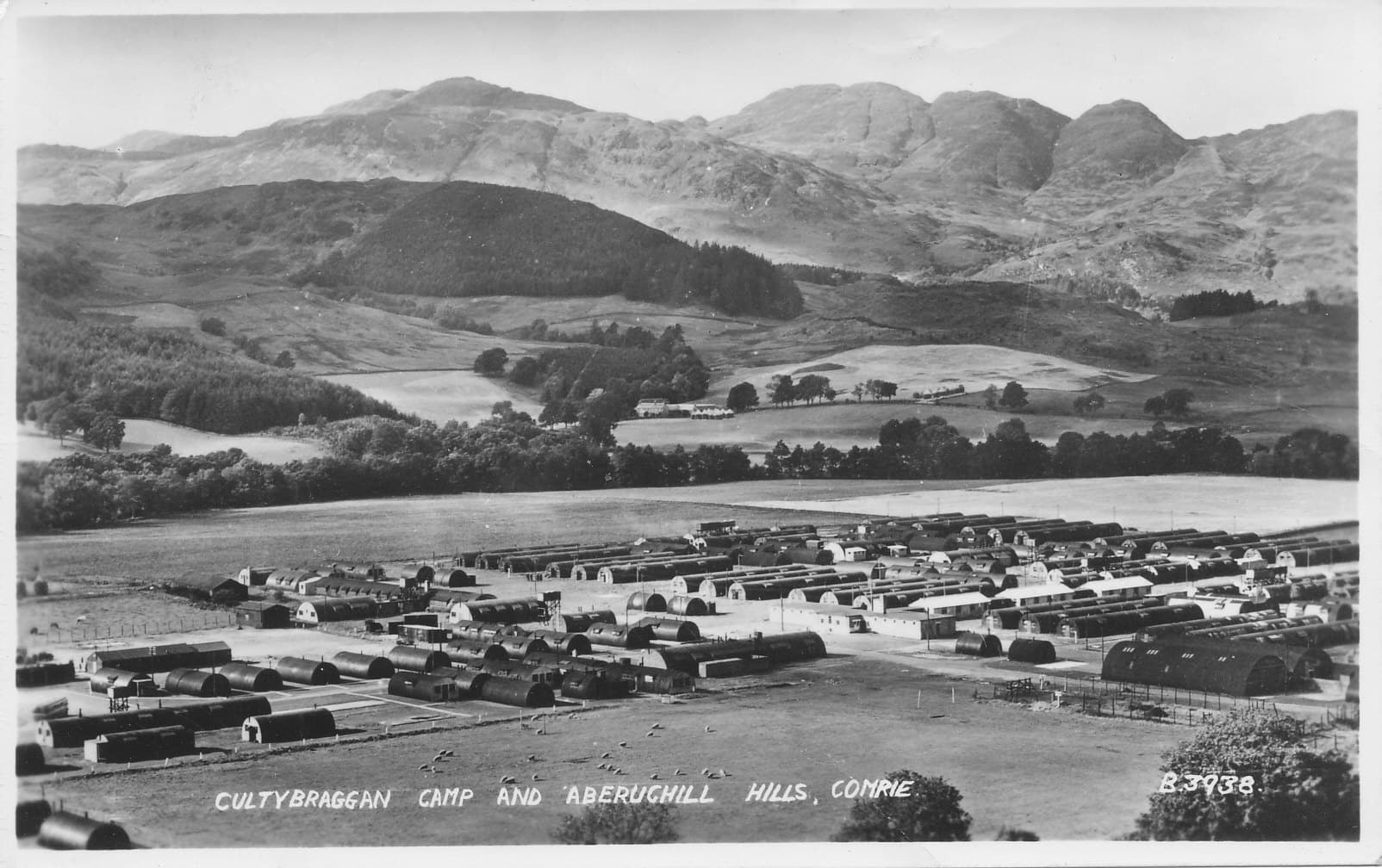 Camp postcard, 1955